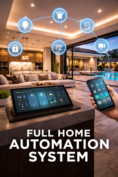 Full Home Automation System – Complete Smart Living Solution