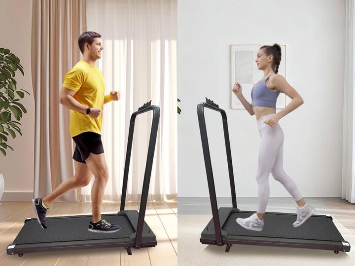 Quiet Treadmill with Holder