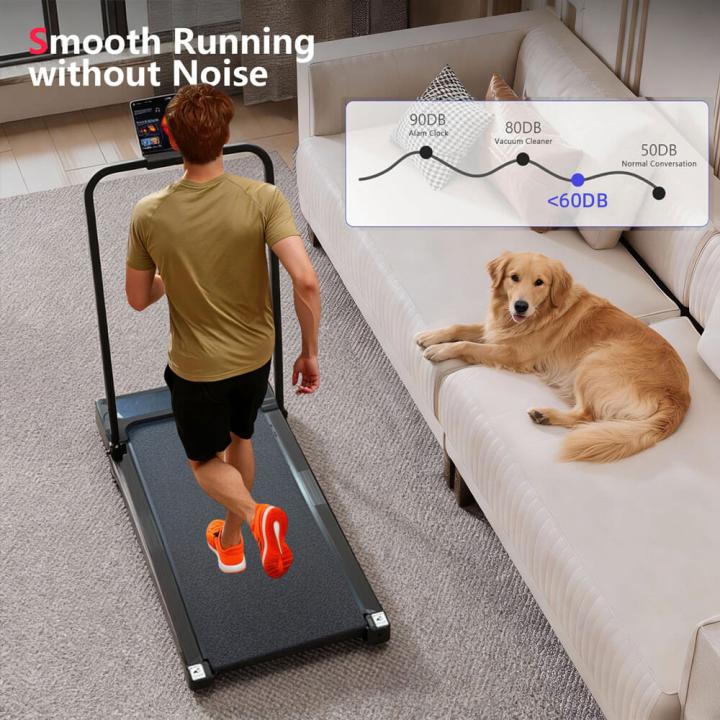 Quiet Treadmill with Holder