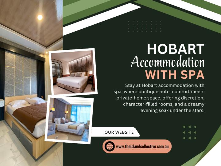 Hobart accommodation with spa
