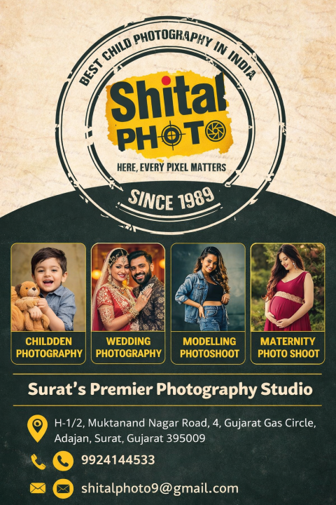 Surat's One Of Best Photography Studio - Shital Photo Studio