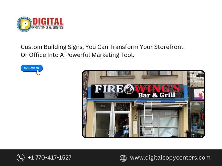 Building Sign in Atlanta, GA