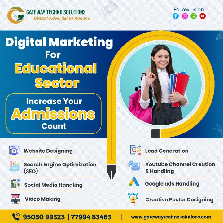 Student lead generation using digital platforms || Gateway Techno Solutions