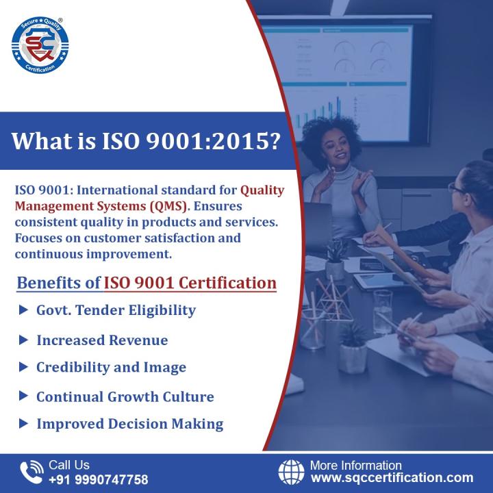 ISO 9001 Certification in India