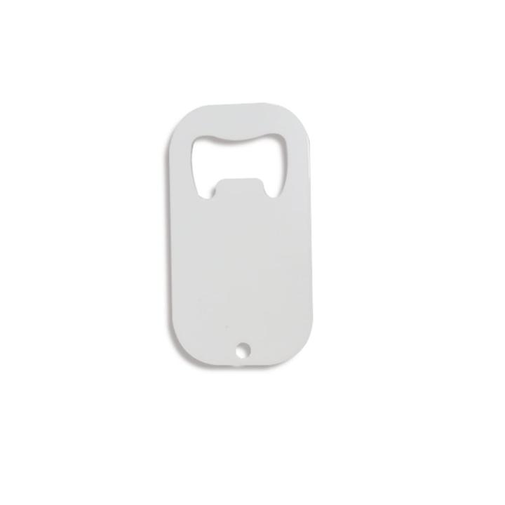 Sublimation Beer Bottle Opener Dog Tag Keyring