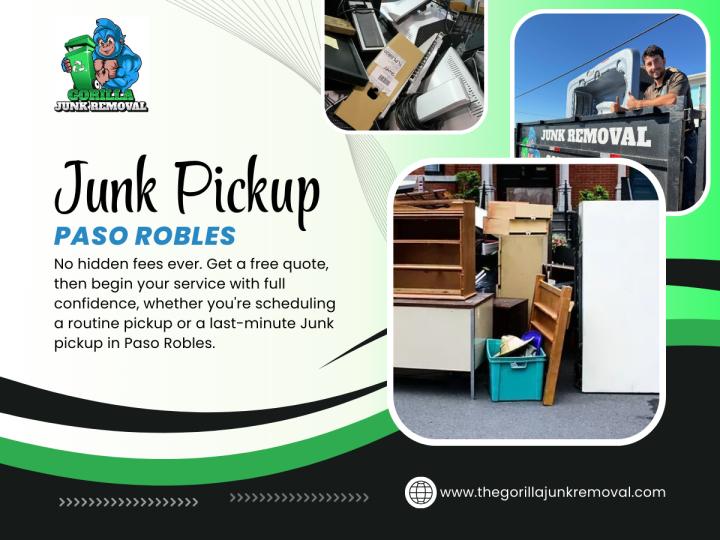 Junk Pickup Paso Robles