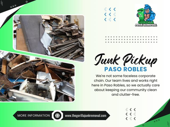 Junk Pickup Service Paso Robles