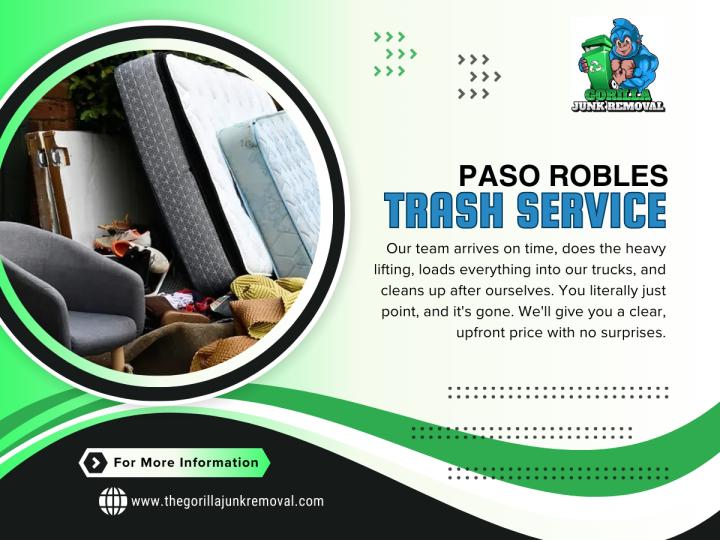 Paso Robles Trash Service