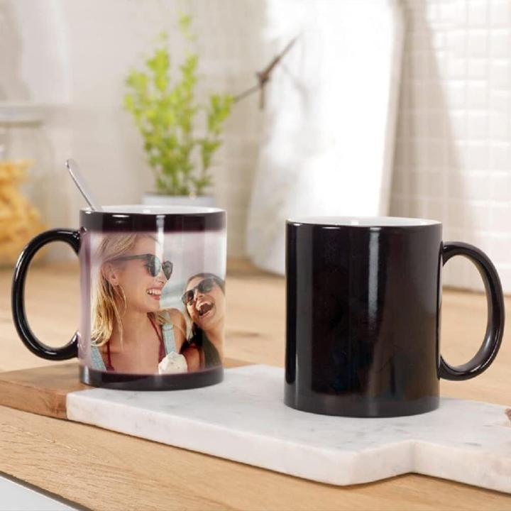 Colour-changing mugs