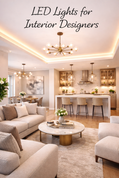LED Lights for Interior Designers