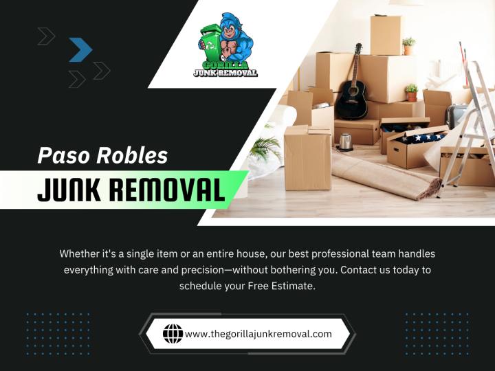 Paso Robles Junk Removal Service