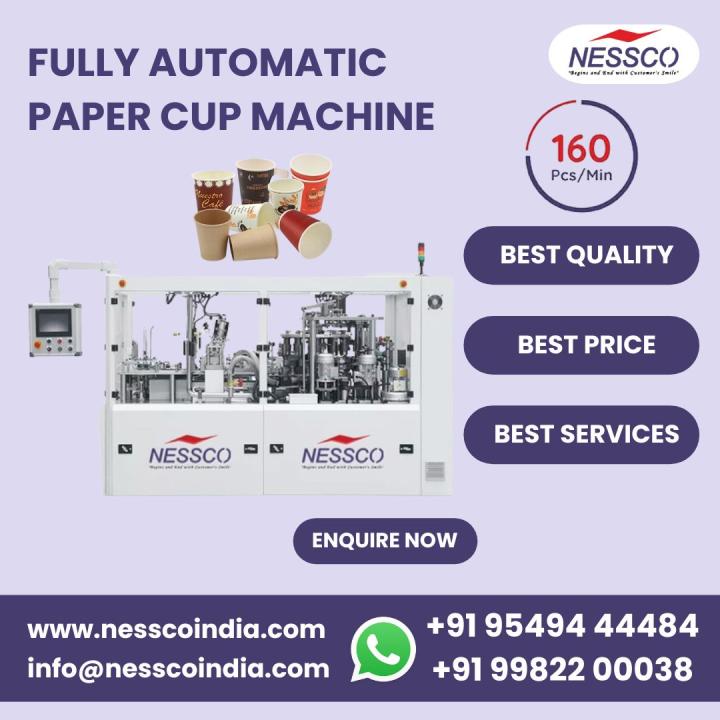 Fully Automatic Paper Cup Machine in Saudi Arabia: Best Deals