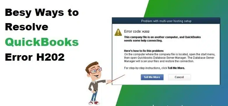 Quickbooks error h202
