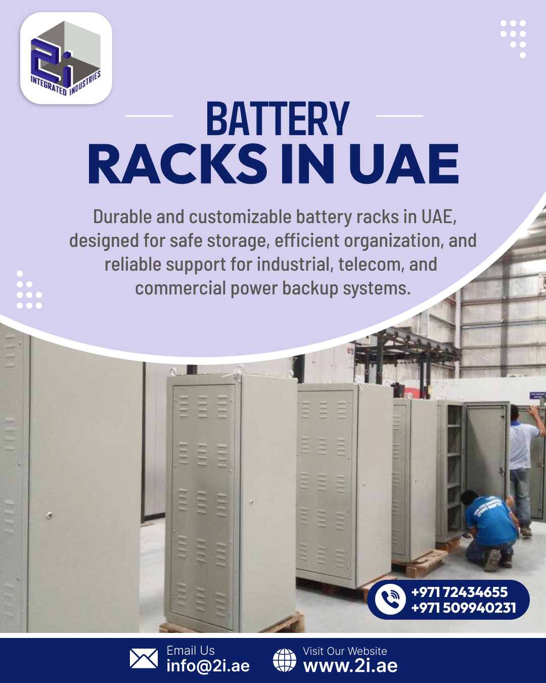 Battery Racks in UAE