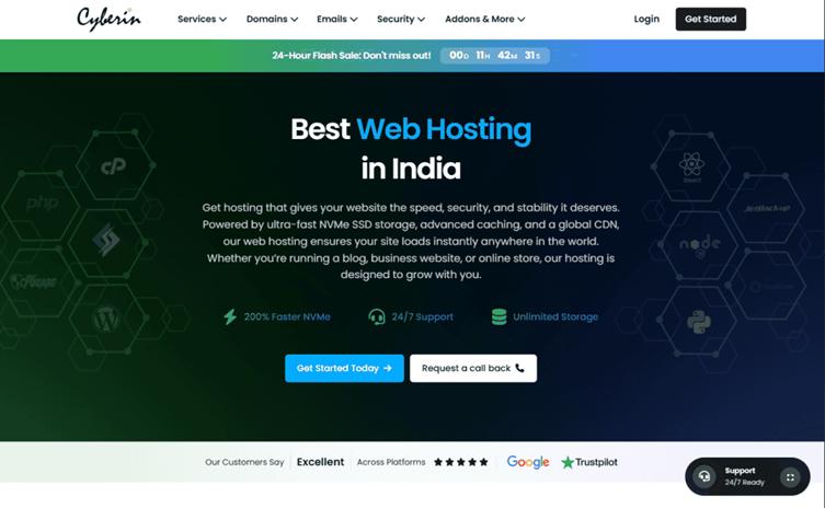 best hosting provider in india