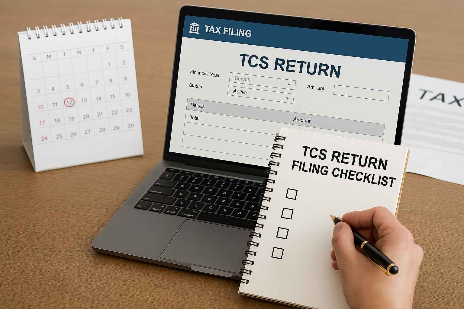tcs return due date, tcs return