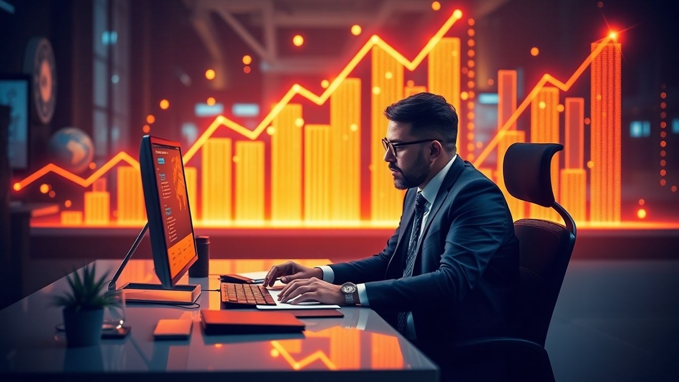 SEO expert working on digital growth strategies.